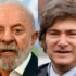 Argentine President Javier Milei and Brazilian President Luiz Inácio Lula da Silva in a file photo. Photo: AFP.