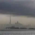 Smoke is seen above Dubai in the United Arab Emirates (UAE) during the US-Israeli war against Iran on March 13, 2026. Photo: AFP.