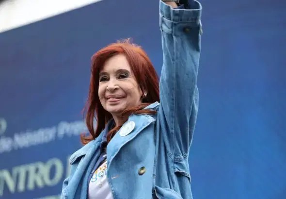 Cristina Fernández de Kirchner, former president of Argentina. Photo: X/@CFKArgentina.
