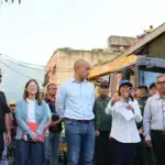 The acting president of Venezuela, Delcy Rodríguez, expresses solidarity and support for the people of Colombia after a 7.4 magnitude earthquake struck the country, August 10, 2026. Photo: Presidential Press.