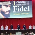 The inauguration of the First International Colloquium: Fidel, Legacy and Future, at the Palace of Conventions in Havana, Cuba, August 10, 2026. Photo: X/@AsambleaCuba.