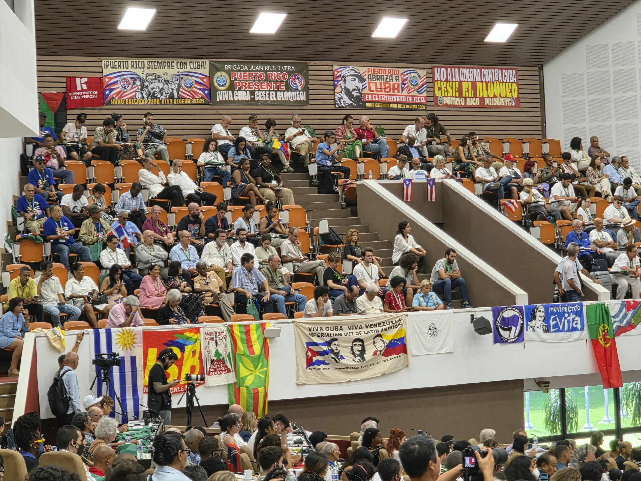 A part of the audience at the inaugural event. Photo: X/@alexgordon4me.
