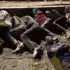 Migrants who crossed into Spain from Morocco sleep on a Ceuta beach, August 3 2026. Photo: Morning Star.