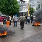 Protest in Peru, Aug. 14, 2026. Photo: X/ @SputnikMundo.