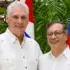 Colombian President Gustavo Petro (right) with his Cuban counterpart, Miguel Díaz-Canel, in Havana, Cuba, July 31, 2026. Photo: radiocaribe.icrt.cu.