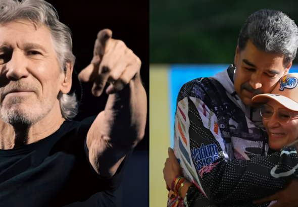 Roger Waters Nicolas Maduro Cilia Flores-Picsart-AiImageEnhancer