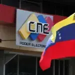 Venezuela's National Electoral Council offices. Stock photo.