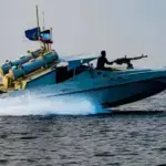 File photo of a speedboat belonging to the Islamic Revolution Guards Corps (IRGC)'s Navy. Photo: PressTV.