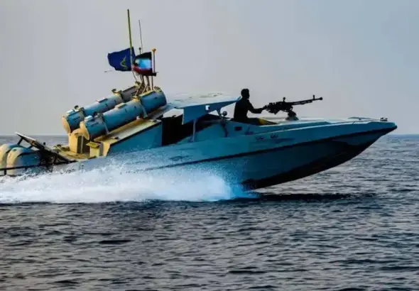 File photo of a speedboat belonging to the Islamic Revolution Guards Corps (IRGC)'s Navy. Photo: PressTV.