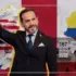 The image is a political montage featuring Colombia’s new president, Abelardo de la Espriella, in the foreground, accompanied by the flags of the United States and Israel and a map of Colombia. In the background, a scene related to the elections can be seen. Photo: PressTV.