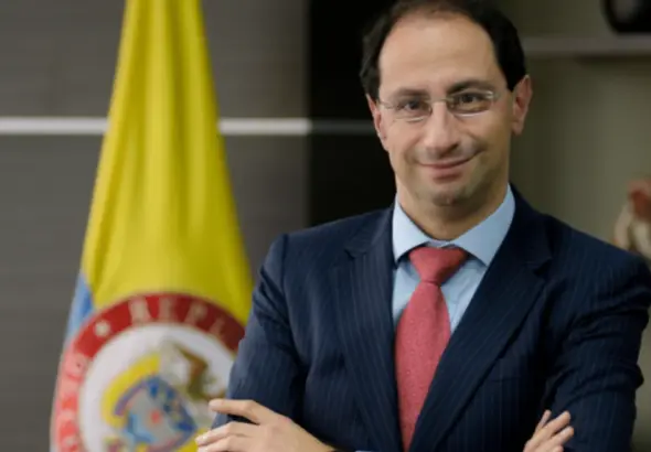 José Manuel Restrepo, vice president of Colombia. File photo.