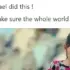 The image shows a social media post reading, “Israel did this! Make sure the whole world sees…,” accompanied by a photograph of a young girl who appears visibly distressed. Photo: BettBeat’s Newsletter.