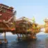 Indian national oil company ONGC's offshore oil rigs. File photo.