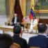 Acting President of Venezuela Delcy Rodríguez and US imperial secretary of energy, Chris Wright, during a signing ceremony for mutual energy agreements at Miraflores Palace on Wednesday, September 2, 2026. Photo: Venezuelan Presidential Press.
