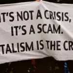 Capitalism IS the Crisis May 25, 2013 March from Union Square to Washington Square New York, NY. Photo: Ed/Flickr.