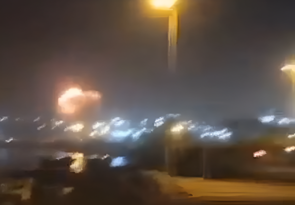 US attack on Bandar Abbas, Iran, September 1, 2026. Photo: social media.